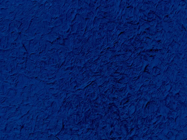 Dark Blue Painted Oriented Strand Board Texture Surface Rough Touch — Fotografia de Stock