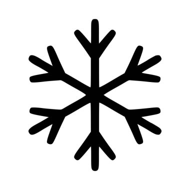 El çizimi Noel kar tanesi. Xmas kar taneleri beyaz arka planda izole edilmiş. Vektör illüstrasyonu