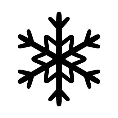 El çizimi Noel kar tanesi. Xmas kar taneleri beyaz arka planda izole edilmiş. Vektör illüstrasyonu