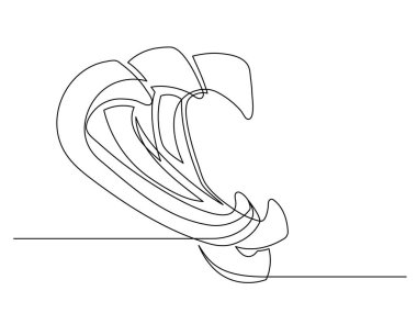Kesilmiş dolmalık biberin beyaz arka planda izole edilmiş hali. Basit bir sebze silueti. El çizimi dolma biber taslağı. Vektör illüstrasyonu