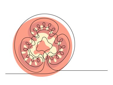 Kırmızı domatesler beyaz arka planda izole edilmiş. Basit sebze silueti. El çizimi domates çizimi. Vektör illüstrasyonu