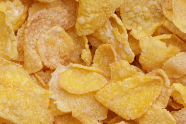 Lezzetli ve popüler bir kahvaltı gevreğinin arka planı.