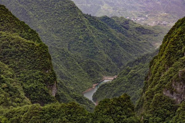 Belo Campo Guilin Mostrando Montanhas Karst Guangxi Zhuang Região Autónoma — Fotografia de Stock
