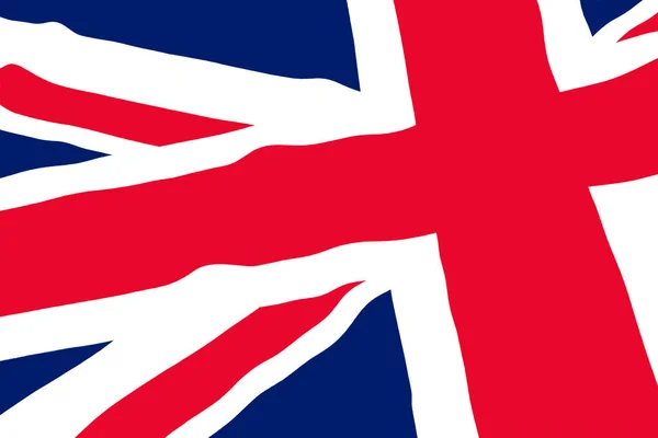 Close United Kingdom Flag Also Known Union Jack — Stock Photo, Image