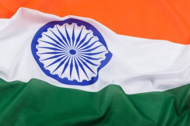 Hindistan Güney Asya Cumhuriyeti 'nin resmi bayrağı, daha çok Hindistan olarak bilinir.