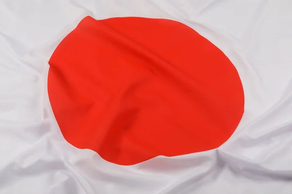 Tutup Ruang Penyalinan Bendera Jepang — Stok Foto