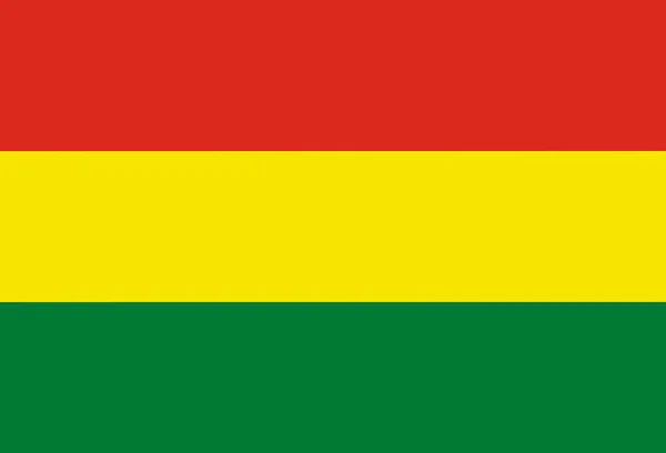 Una Ilustración Bandera Bolivia Conocida Oficialmente Como Estado Plurinacional Bolivia —  Fotos de Stock