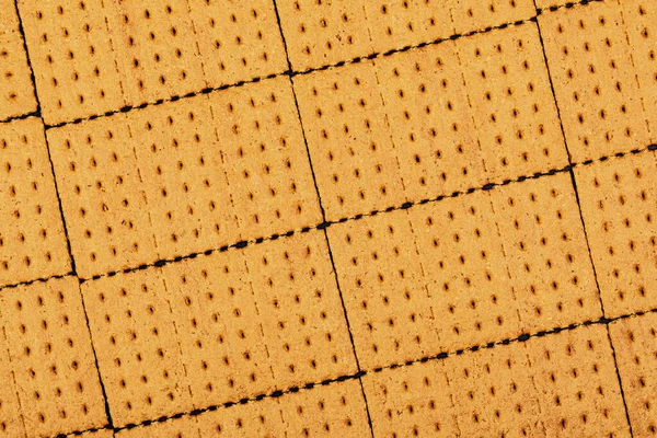 Eine Flache Lage Leckerer Honig Graham Cracker Mit Kopierraum — Stockfoto