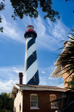 St. Augustine Deniz Feneri, St. Augustine Sahili, Florida ABD