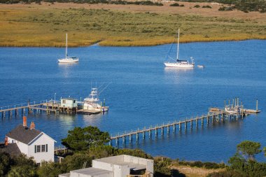 St. Augustine Florida ABD, Kuzey Amerika 'nın su yollarında tekneler