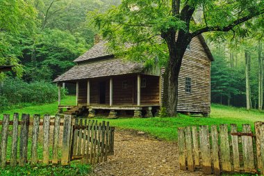 Tifton Place, Cades Cove, Great Smoky Mountains Ulusal Parkı, Tennessee, ABD, Kuzey Amerika