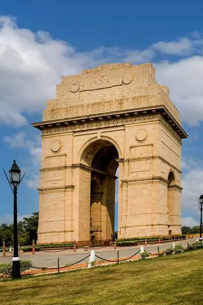 India Gate Celebrating Independence Day New Delhi India South Asia — Stock Photo, Image