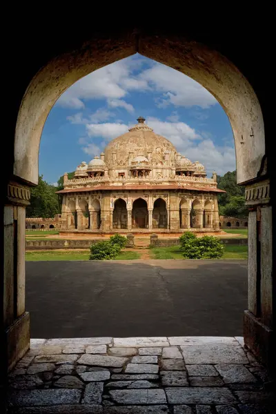 Tomb Isa Khan Humayun Tomb Delhi India South Asia — Stock Photo, Image