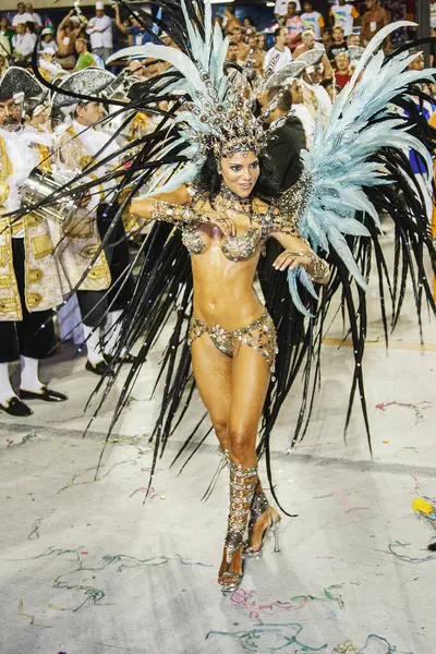 Sambodromo Rio Janeiro Brezilya Güney Amerika Karnaval Geçidi — Stok fotoğraf