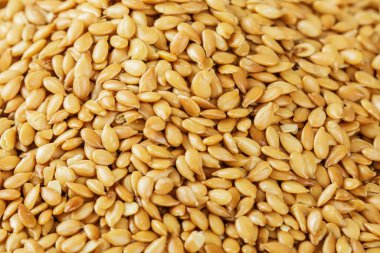 Fotokopi alanı ile kavrulmuş Flax Tohumlarını kapat