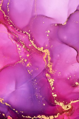 Alkol mürekkebi sanatı. Sıvı boya karışımı. Modern, soyut renkli arka plan, duvar kağıdı. Mermer desen. Yarı saydam renkler.