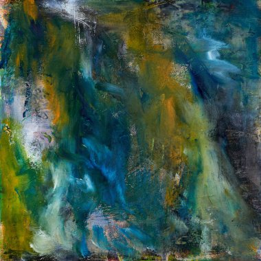 Modern empresyonizm tekniği. Duvar baskı şablonu. Soyut resim sanatı. Boya arkaplan dokusunun kuru fırçasıyla çizilmiş. Yağlı boya tarzı. Web ya da grafik tasarımı için sanatsal desen.