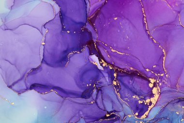 Soyut bulutlar. Modern fütüristik desenli mermer yarı şeffaf renk dokusu, çok renkli dinamik arkaplan, sıvı boya sanatı..