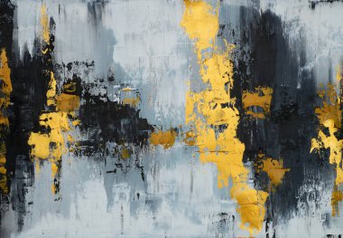 Modern empresyonizm tekniği. Duvar baskı şablonu. Soyut resim sanatı. Boya arkaplan dokusunun kuru fırçasıyla çizilmiş. Yağlı boya tarzı. Web ya da grafik tasarımı için sanatsal desen
