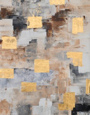 Yağlı boya çizimi. Soyut renkli arkaplan. İzlenimcilik tarzında soyutlama. Modern sürrealist resim. Duvar dekorasyonu için iyi bir poster. Gerçeküstü tasarım. El çizimi desen şablonu.