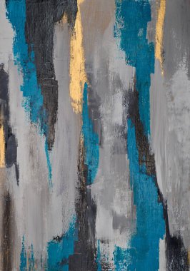 Renkli modern sanat eserleri, soyut boya vuruşları, yağlı boya tabloları. Akrilik sanat, sanatsal doku. Fırça darbeleri ve lekeler grunge arkaplan, elle boyanmış desen