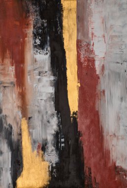 Renkli modern sanat eserleri, soyut boya vuruşları, yağlı boya tabloları. Akrilik sanat, sanatsal doku. Fırça darbeleri ve lekeler grunge arkaplan, elle boyanmış desen