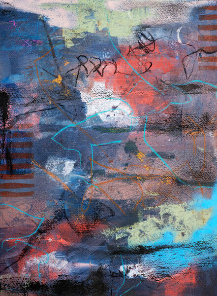 Modern impressionism technique. Wall poster print template. Abstract painting art. Hand drawn by dry brush of paint background texture. Oil painting style. Artistic pattern for web or graphic design.