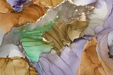 Soyut bulutlar. Modern fütüristik desenli mermer yarı şeffaf renk dokusu, çok renkli dinamik arkaplan, sıvı boya sanatı..