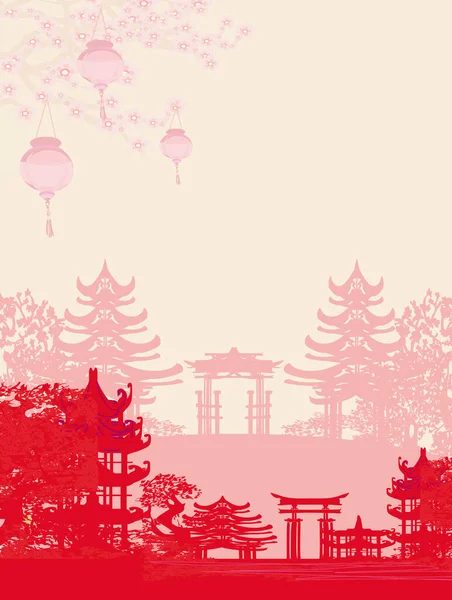 Fête Automne Pour Nouvel Chinois — Image vectorielle