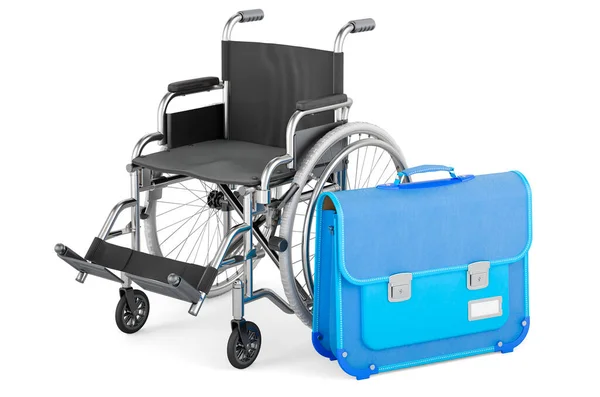 개념을 포함한다 휠체어 백인들에게 렌더링 — 스톡 사진