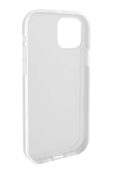 Transparent Mobiltelefon Plast Silikonfodral Rendering — Stockfoto