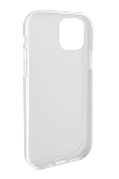 stock image Silicone Transparent Mobile Phone Plastic Case, 3D rendering