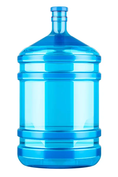 Bottled Water Rendering Isolated White Background — Stock Photo, Image