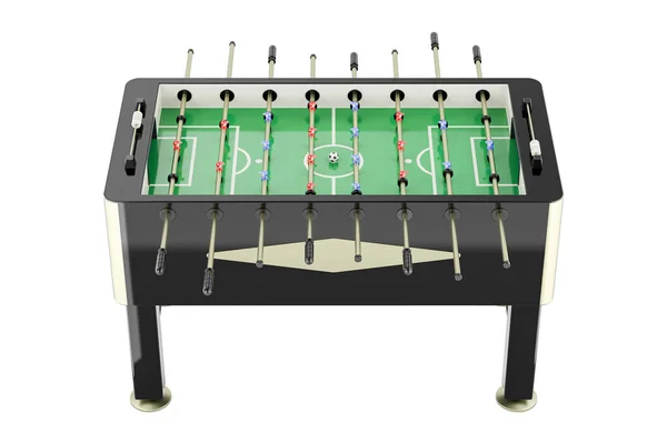 Table Football Foosball Table Soccer Rendering Isolated White Background Stock Image