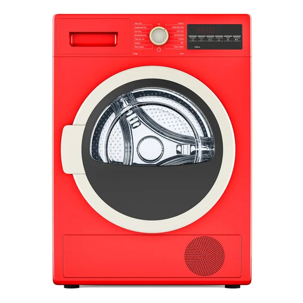 Clothes Dryer Dryer Machine Front Load Rendering Isolated White Background — Stock Photo, Image