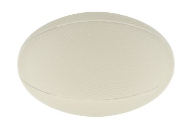 Rugby topu, 3 boyutlu görüntüleme beyaz arkaplanda izole edildi