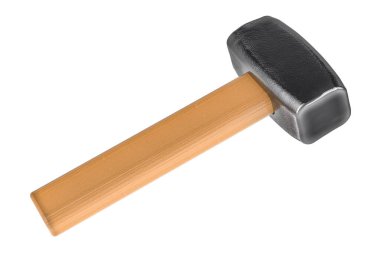 Dövme Çekici, üç boyutlu görüntüleme beyaz arkaplanda izole edildi