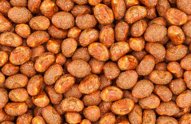 Susamlı çavdar ekmeği ya da karabuğday ekmeği arka plan, duvar kağıdı. 3B görüntüleme