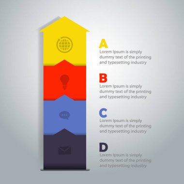 Bilgi elementleri - Şeffaf gölgeler, tüm yüzeylere yerleştirilmesi kolay