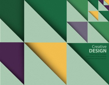 Yaratıcı tasarım arkaplan şablonu