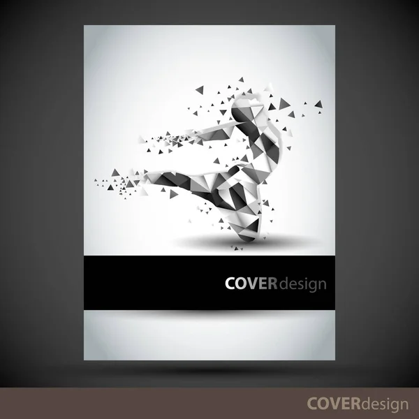 Cover Design Brochure Template Flyer Design Can Used Concept Your — Stock Vector