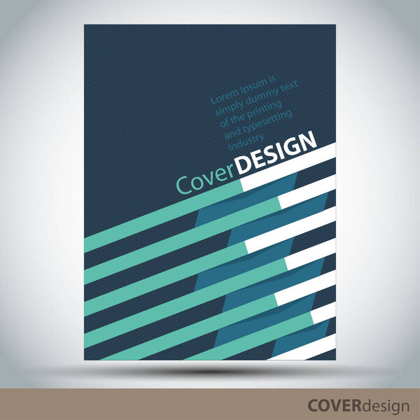 Cover design - Brochure template - Flyer design. Can be used as concept for your graphic design