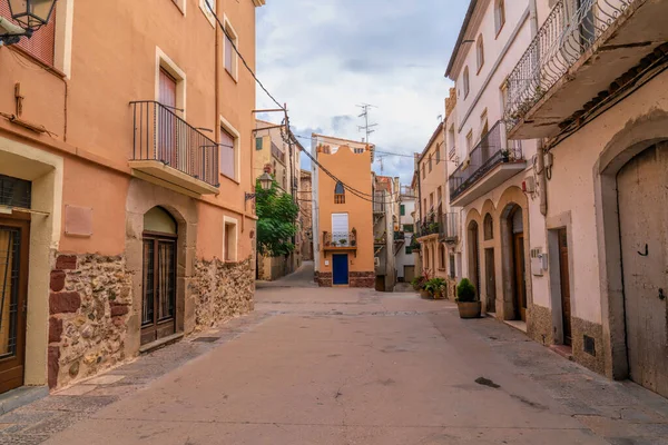 Masroig Španělsko Pohled Ulici Obci Katalánsko Tarragona Provincie Priorat Vinařská — Stock fotografie