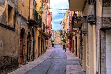 La Selva del Camp eski Katalonya kasabası. İspanya Tarragona ve Salou 'ya 20 kilometre uzaklıkta.