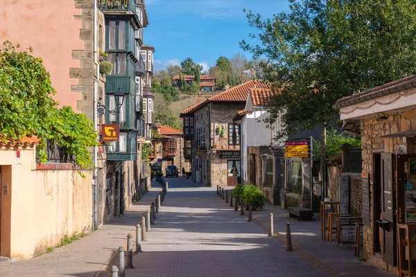 Lierganes Cantabria Spain Historic Old Town Street — Stock Photo, Image