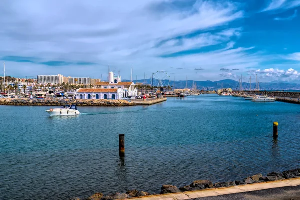 Benalmadena Puerto Spanien Außenhafen Von Marina Spanien Costa Del Sol — Stockfoto
