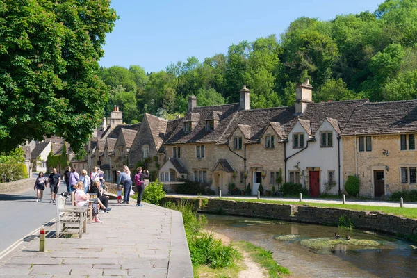 Castle Combe Wiltshire Angleterre Royaume Uni Wednesday May 2023 Brook — Photo