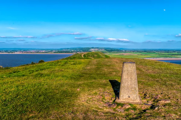 Brean Trig Point View Somerset England — Stock Photo, Image