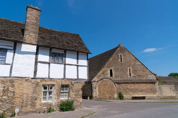Lacock Wiltshire Historic Village Film Location Harry Potter England — Stock Photo, Image