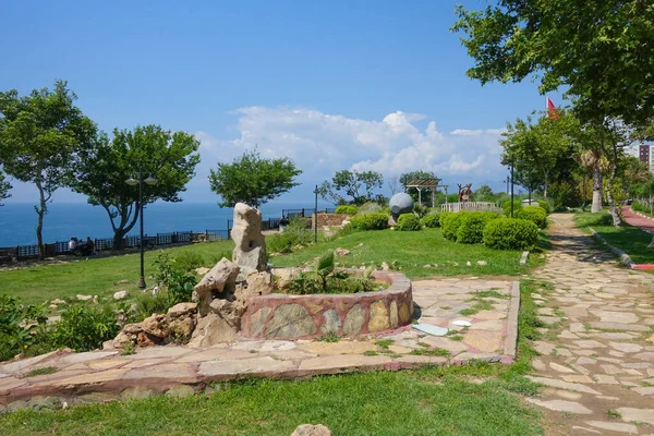 Costa Area Verde Antalya Turchia Estate — Foto Stock